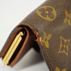 Louis Vuitton Wallet Monogram Porte Monnaie Biennois M61663 Brown Ladies