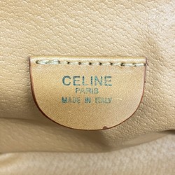 Celine Vanity Bag Macadam Brown Women's