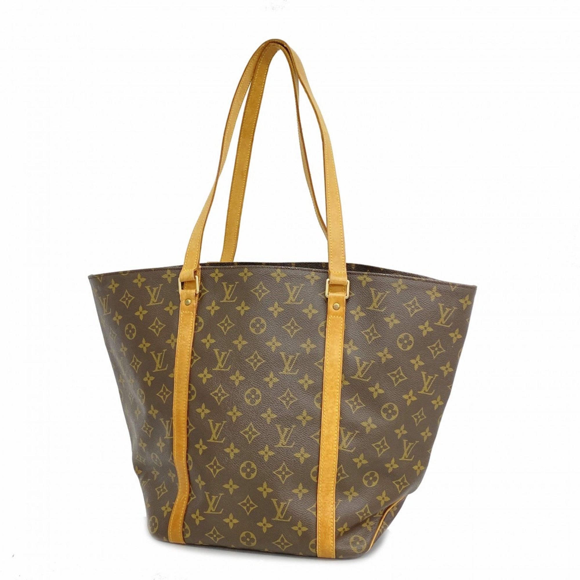 Louis Vuitton Shoulder Bag Monogram Sac M51108 Brown Ladies