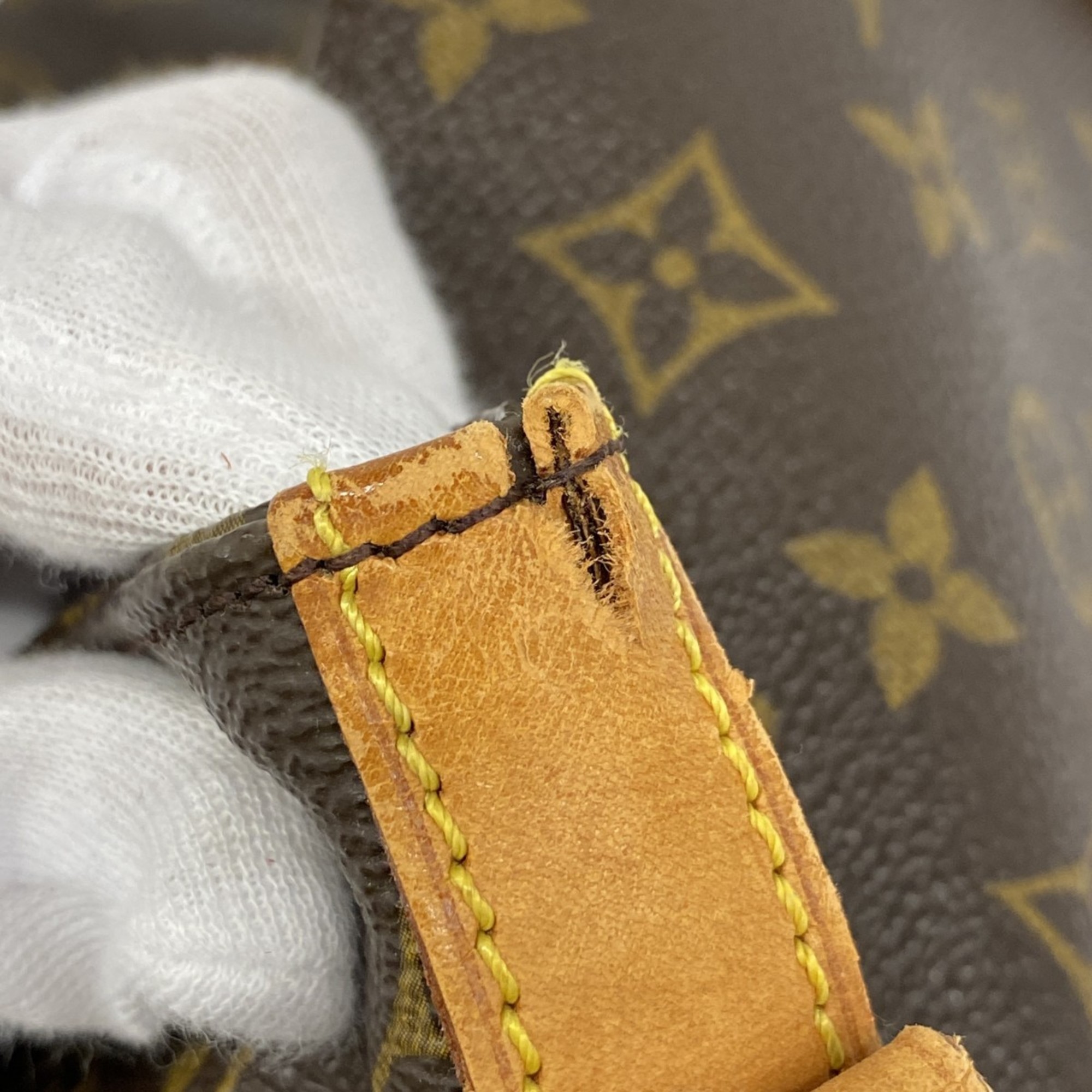 Louis Vuitton Shoulder Bag Monogram Sac M51108 Brown Ladies