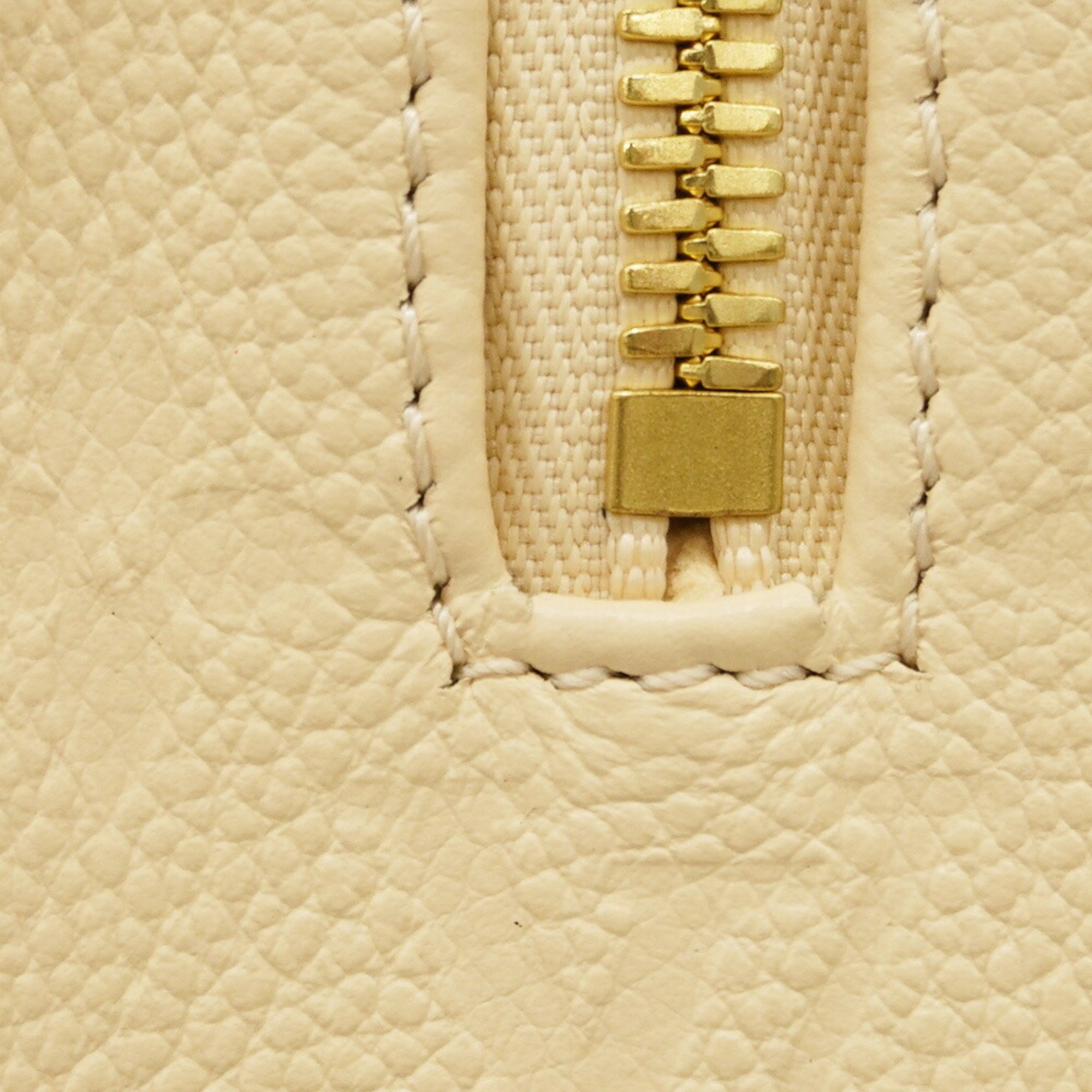 Louis Vuitton Handbag Monogram Empreinte On the Go EW M23698 Creme Ladies