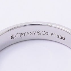 Tiffany ring, milgrain, Pt950 platinum, size 15, ladies