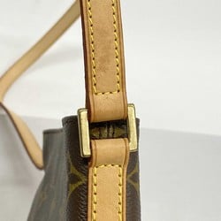 Louis Vuitton Shoulder Bag Monogram Trotter M51240 Brown Ladies