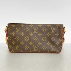 Louis Vuitton Shoulder Bag Monogram Trotter M51240 Brown Ladies