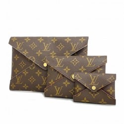 Louis Vuitton Pouch Monogram Pochette Kirigami M62034 Brown Ladies