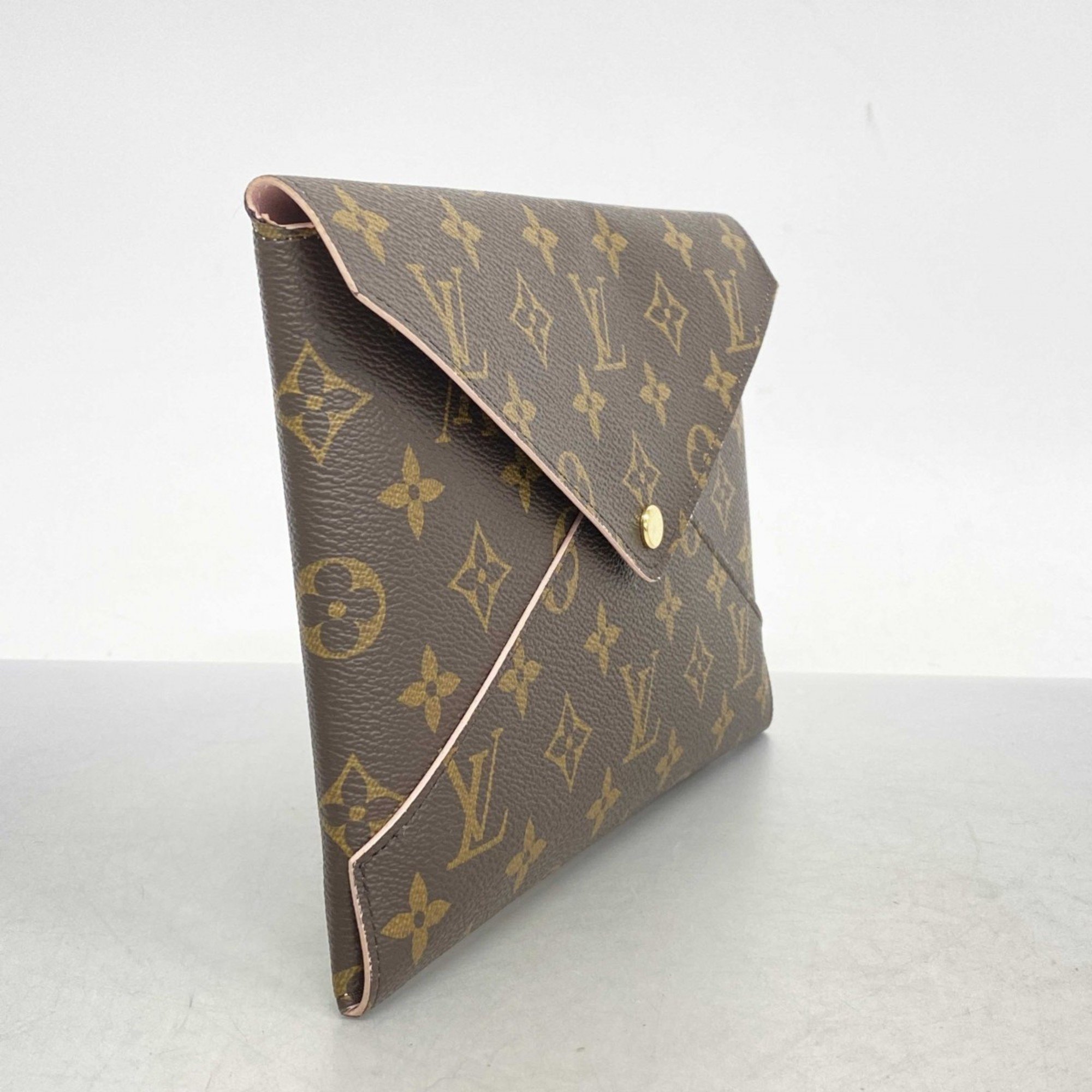 Louis Vuitton Pouch Monogram Pochette Kirigami M62034 Brown Ladies