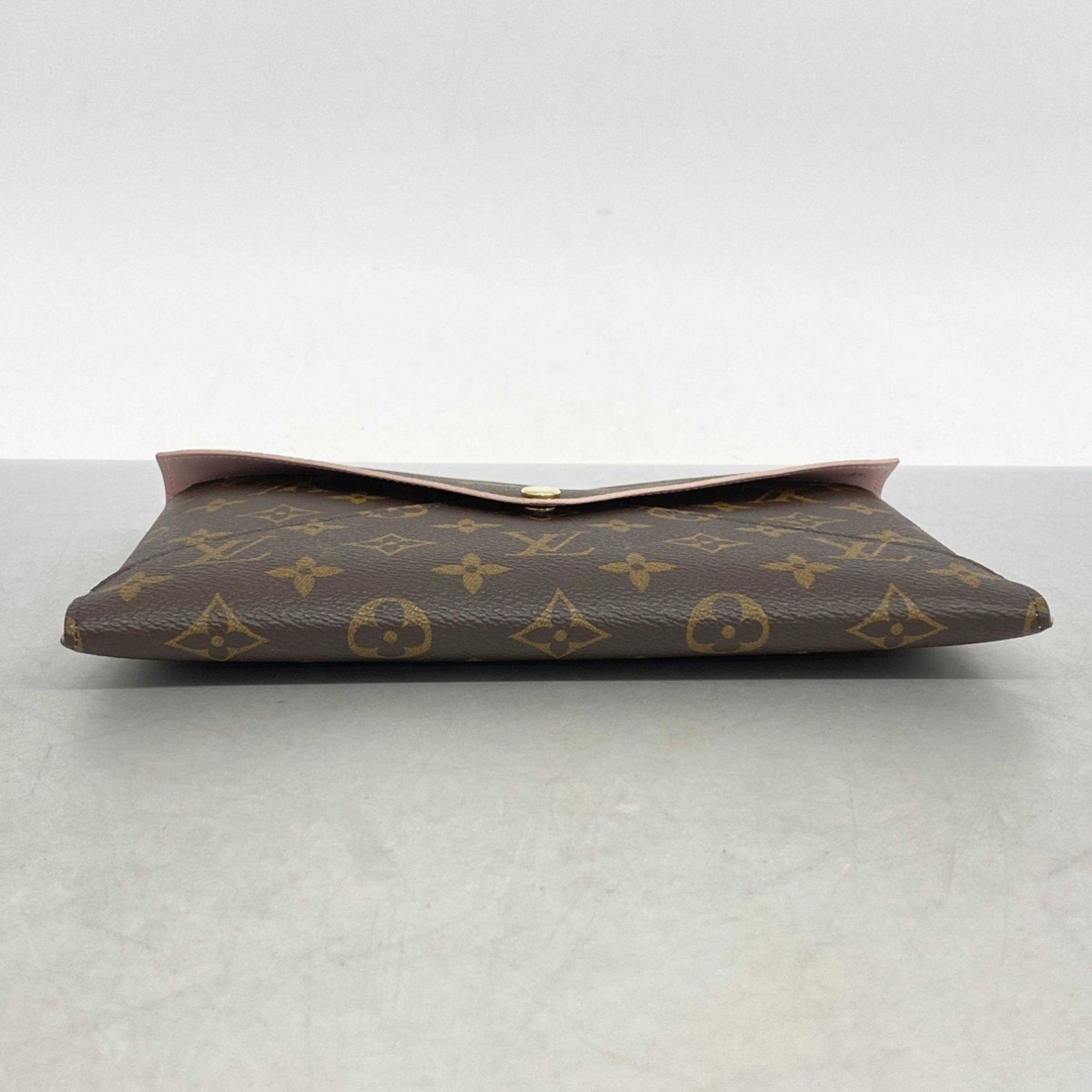 Louis Vuitton Pouch Monogram Pochette Kirigami M62034 Brown Ladies