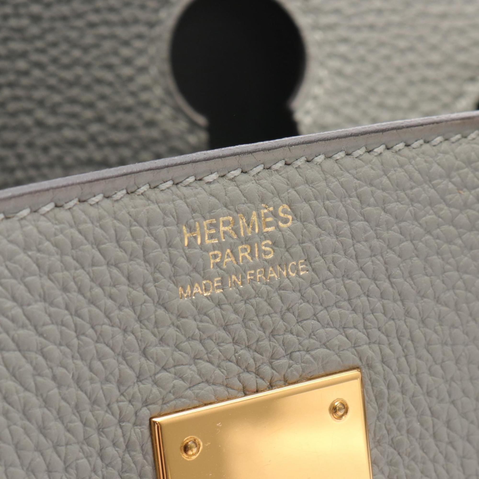 Hermes HERMES Birkin 30 Handbag Bag Togo Women's Grey