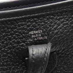 Hermes HERMES Evelyn TPM Shoulder Bag Taurillon Clemence Women's Black