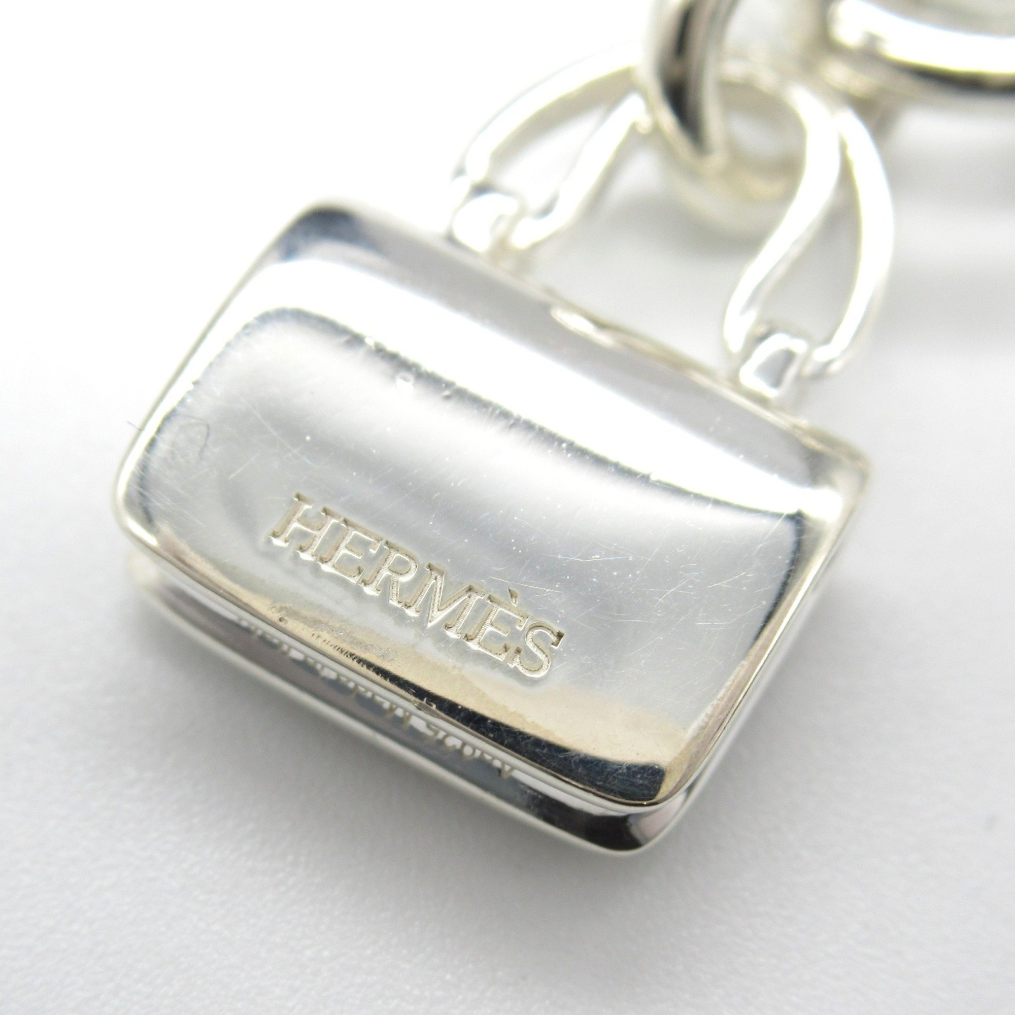 Hermes HERMES Amulet Constance Necklace Silver 925 Women's