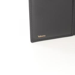 Valextra Bi-fold Long Wallet Leather Men's Black SGNL0021028L99WF99NN