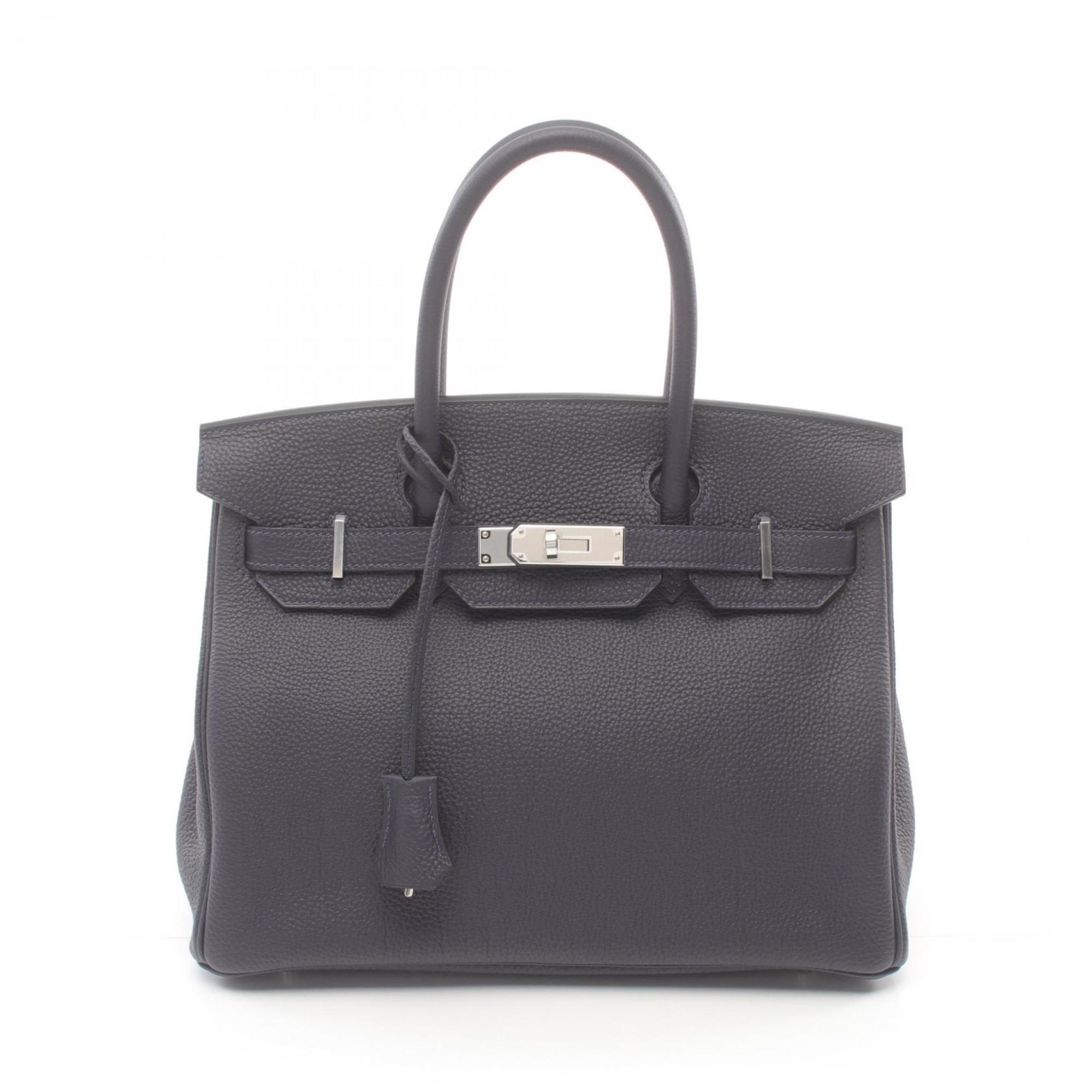 Hermes HERMES Birkin 30 Handbag Bag Togo Women's Navy 030520CK