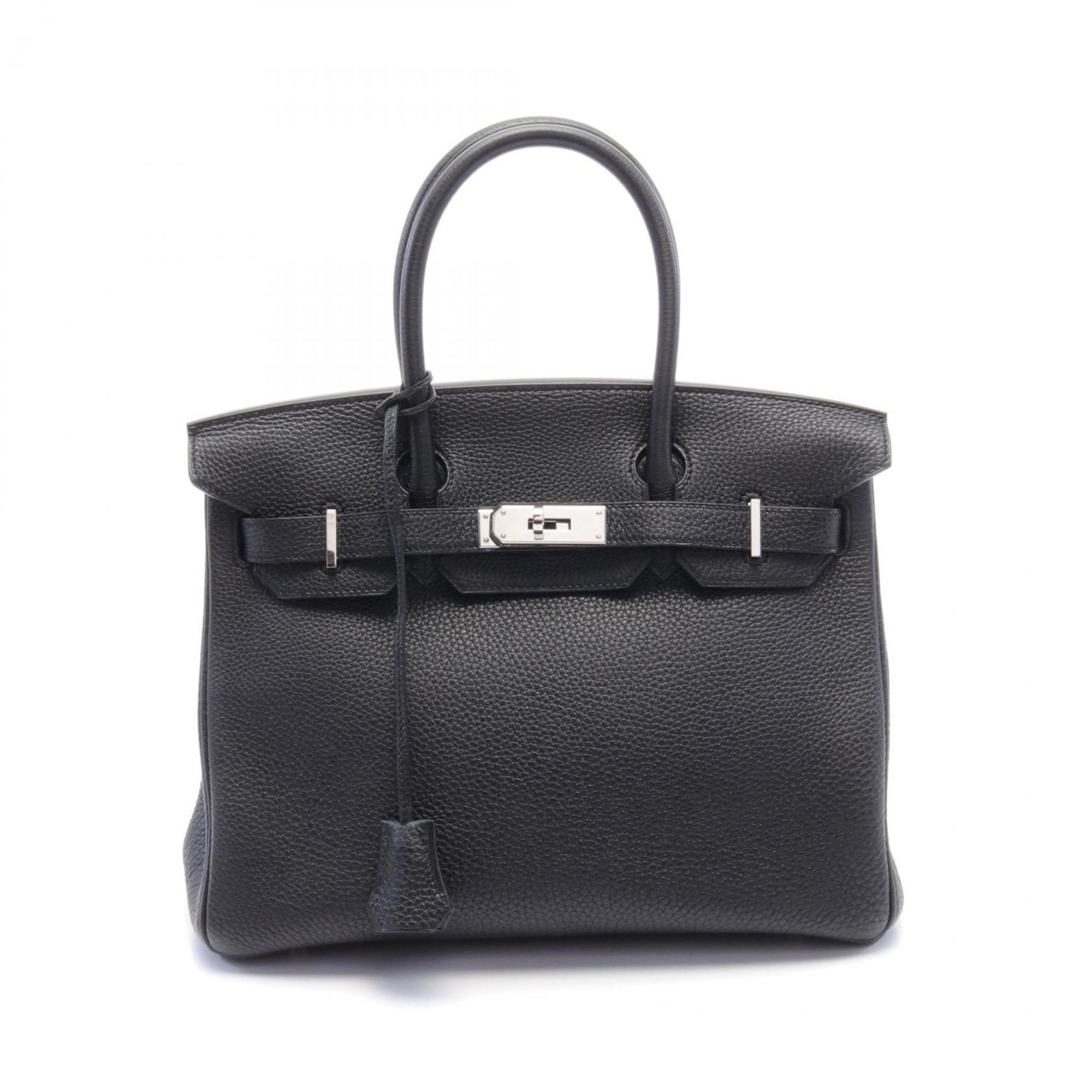 Hermes HERMES Birkin 30 Handbag Bag Togo Women's Black