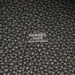 Hermes HERMES Picotin Lock PM Handbag Bag Taurillon Clemence Women's Black