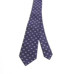 Emporio Armani Necktie Clothing Silk Men's Navy Blue