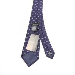 Emporio Armani Necktie Clothing Silk Men's Navy Blue