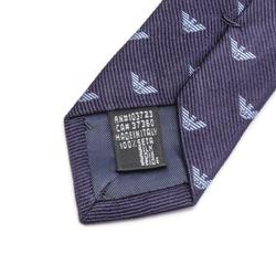 Emporio Armani Necktie Clothing Silk Men's Navy Blue