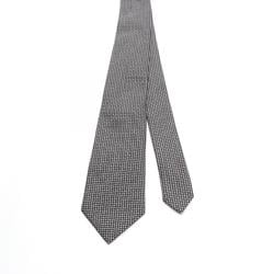 Emporio Armani Necktie Clothing Silk Men's Black Grey