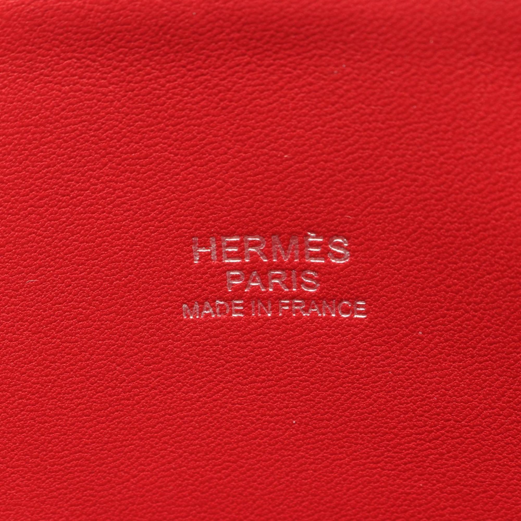 Hermes HERMES Bolide 31 Handbag Bag Taurillon Clemence Women's Red 073419CK