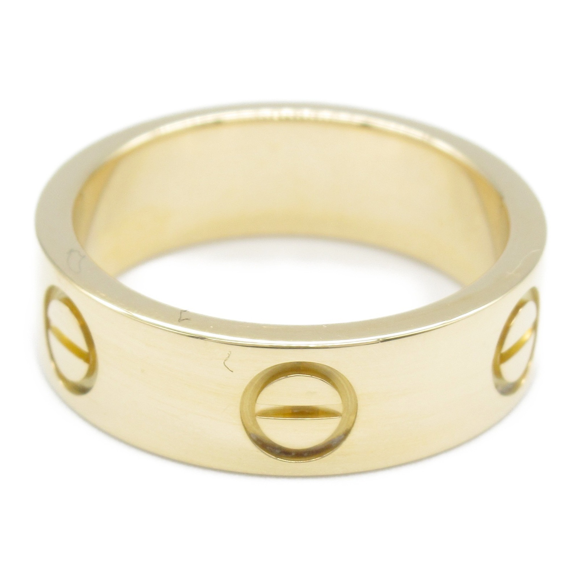 Cartier Love Ring, K18 (yellow gold), Men's, Women's, Gold