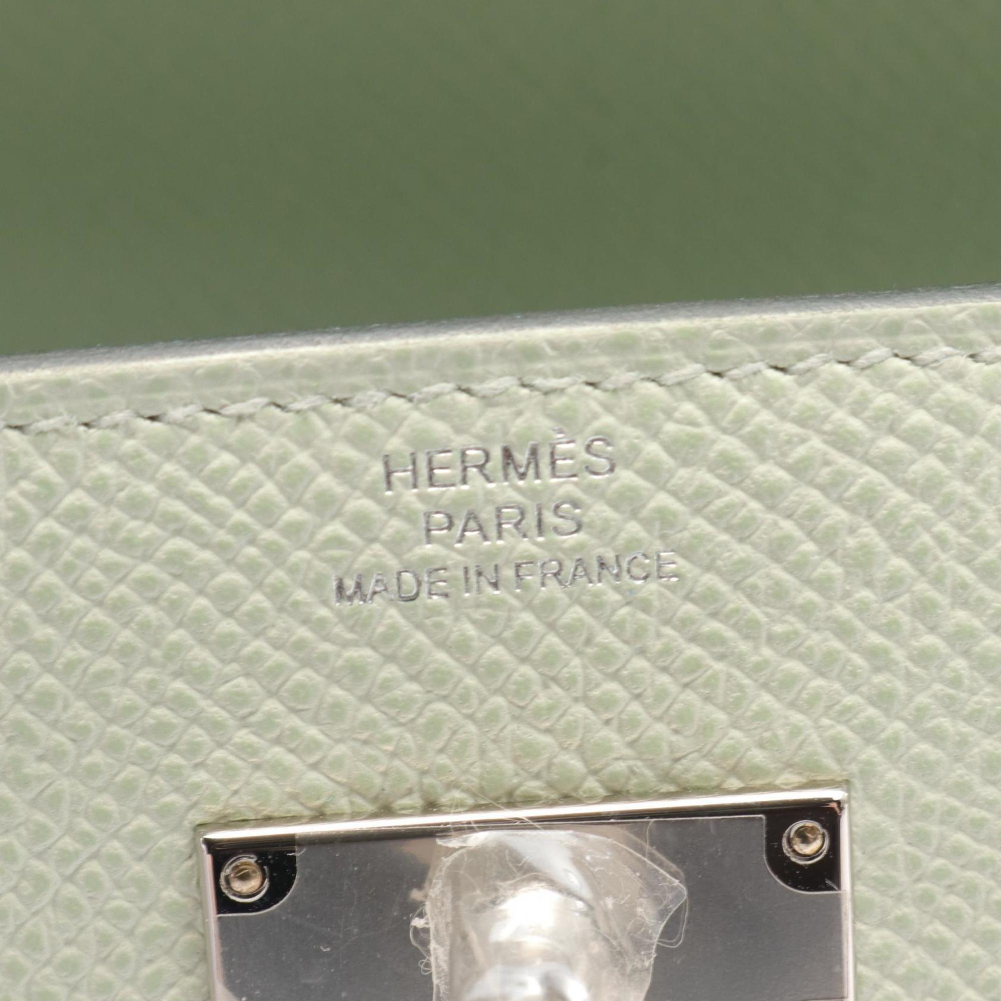 Hermes HERMES Kelly To Go Shoulder Bag Epsom Leather Women's Green