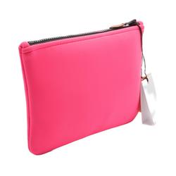 Hermes Neoban PM Pouch Bag Neoprene Women's Pink