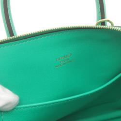 Hermes HERMES Bolide 1923 Handbag Bag Chevre Women's Green 073444CK