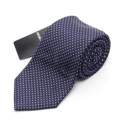 Emporio Armani Necktie Clothing Silk Men's Navy White