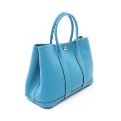 Hermes HERMES Garden TPM Tote Bag Negonda Women's Blue