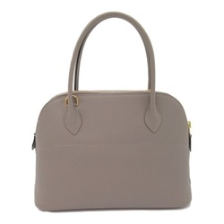 Hermes HERMES Bolide 27 Handbag Bag Leather Epsom Women's Grey