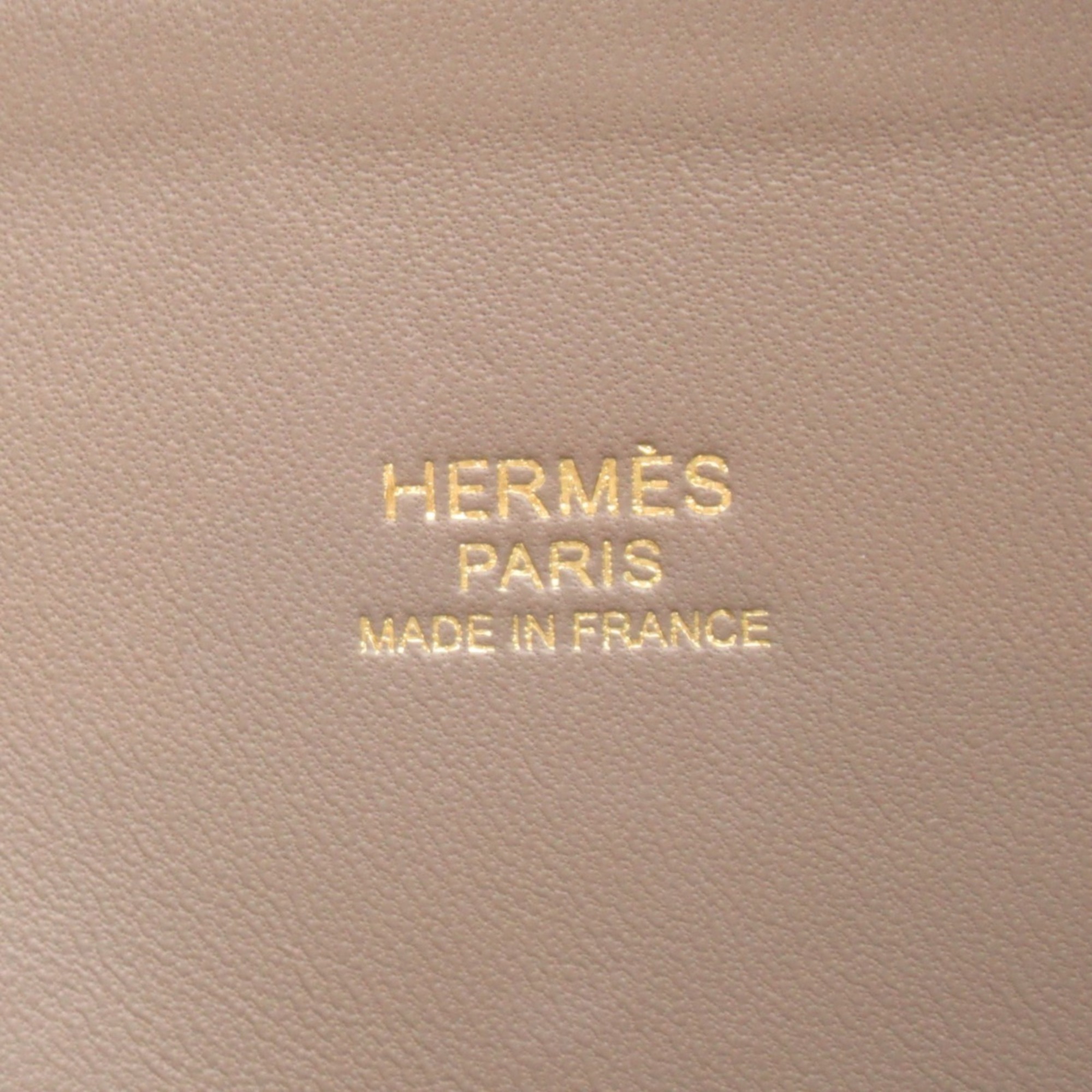 Hermes HERMES Bolide 27 Handbag Bag Leather Epsom Women's Grey