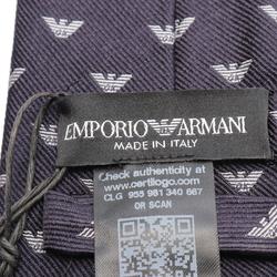 Emporio Armani Necktie Clothing Silk Men's Navy