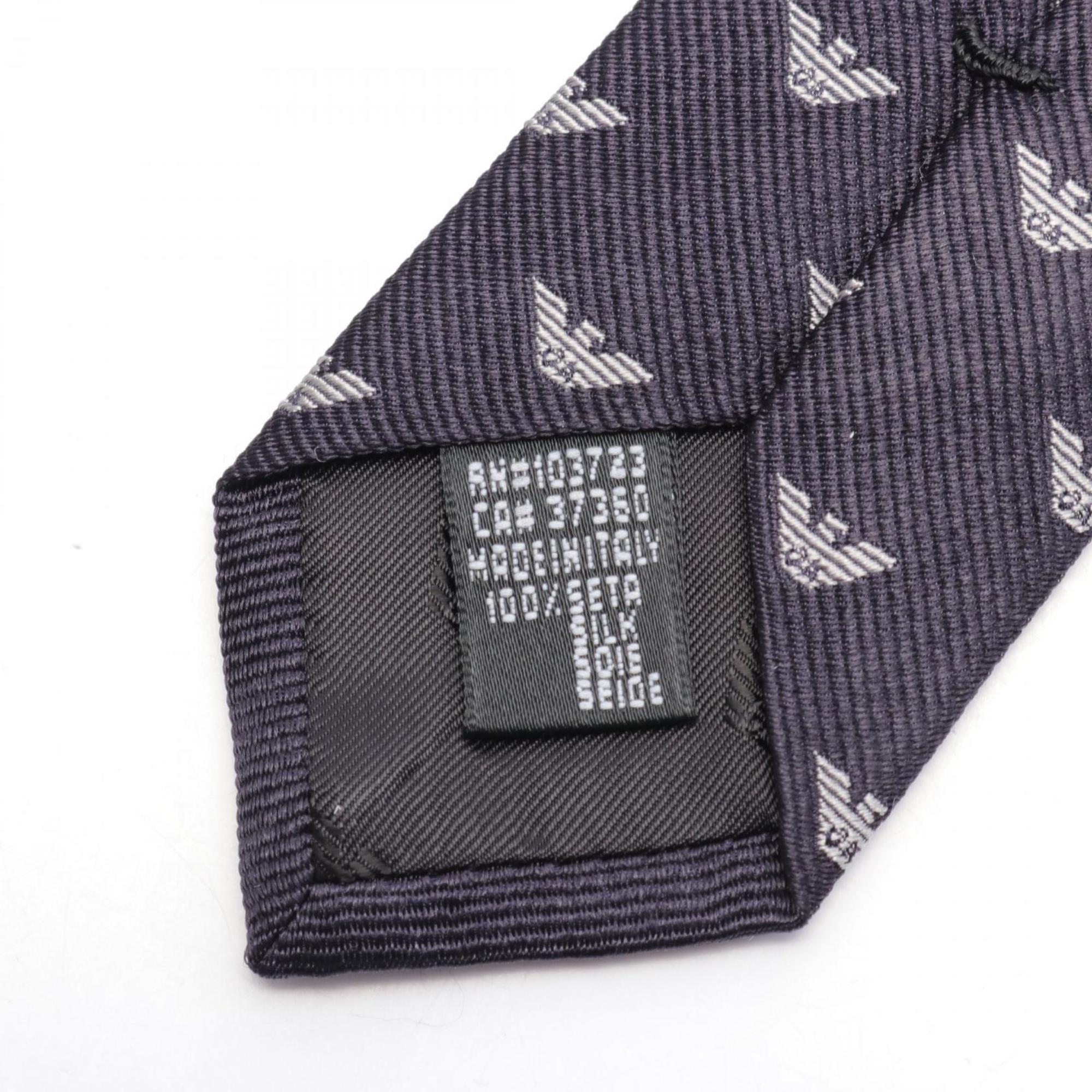 Emporio Armani Necktie Clothing Silk Men's Navy