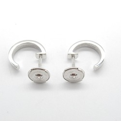 Cartier Love Earrings, K18WG (White Gold), Women's, Silver