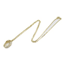 CARTIER Baby Love Diamond Necklace K18 (Yellow Gold) Ladies Clear