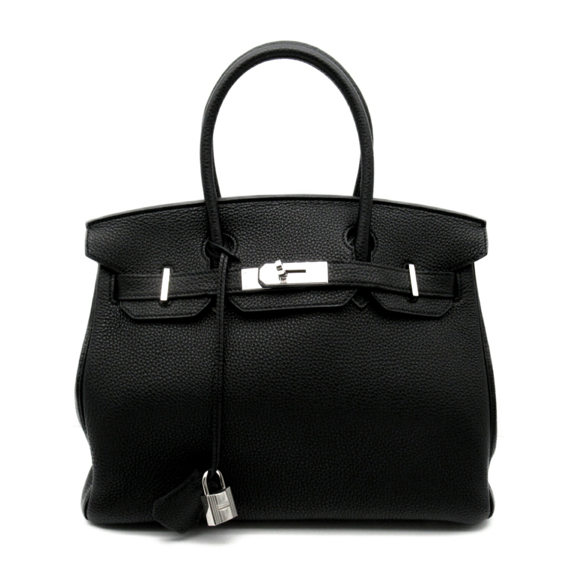 Hermes HERMES Birkin 30 Handbag Bag Leather Togo Women's Black