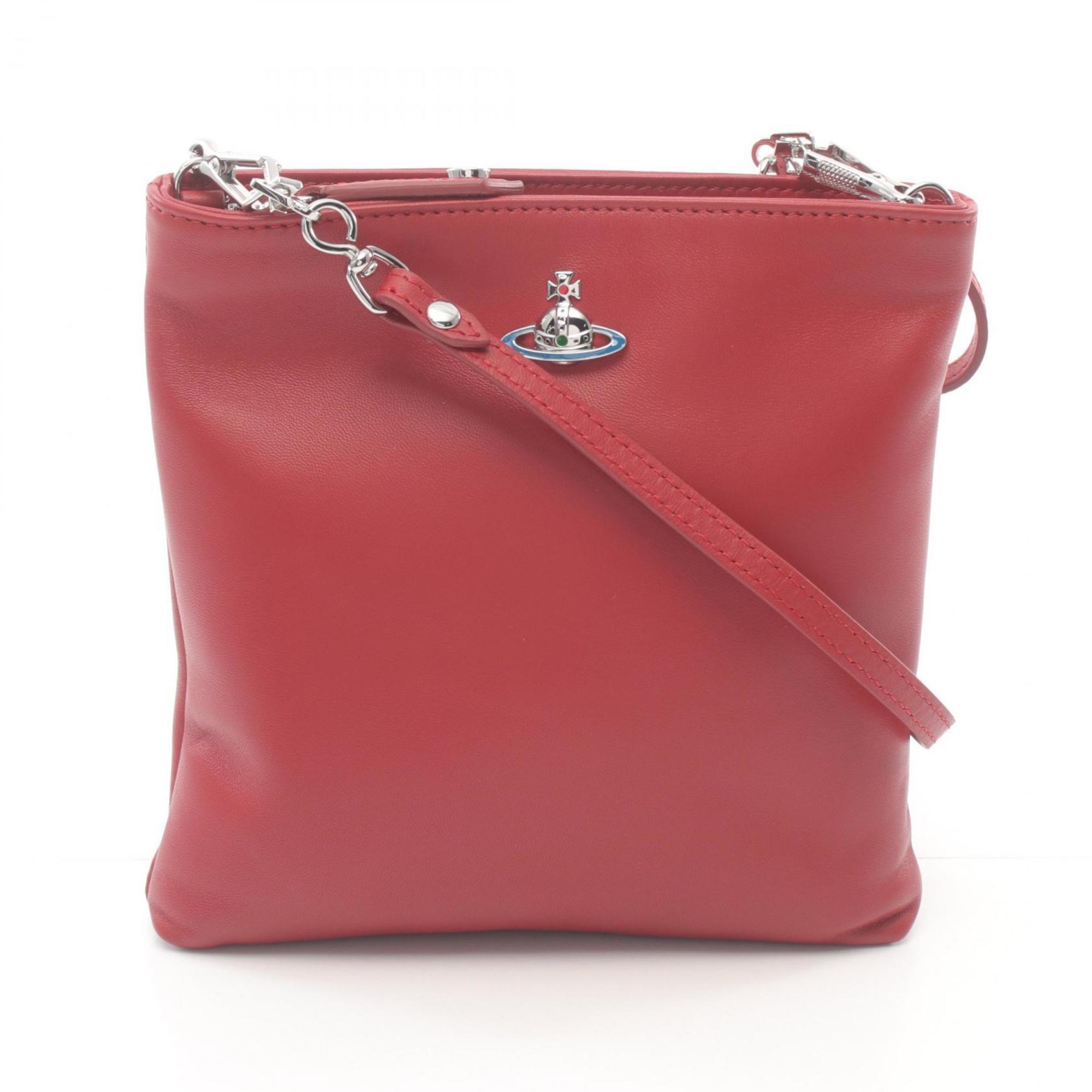 Vivienne Westwood Red Label SQUIRE NEW SQUARE Shoulder Bag Leather Women s 51160005L001LH406 eLADY Globazone