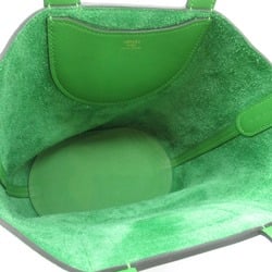 Hermes HERMES In the Loop 18 Handbag Bag Leather Taurillon Clemence Women's Green