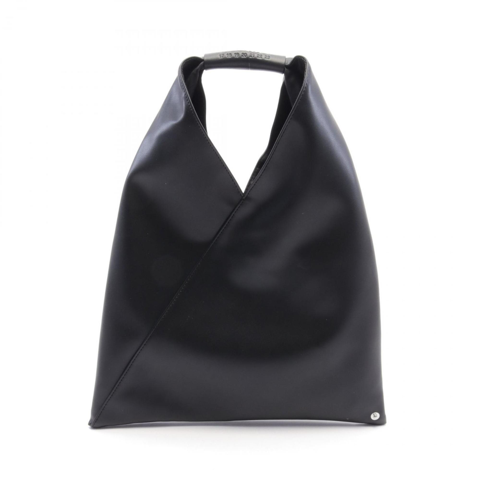 MM6 Maison Margiela MM6 Japanese Tote Bag Leather Faux Women's Black S54WD0043