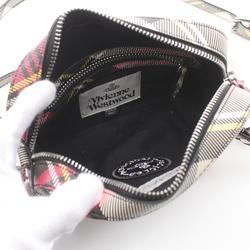 Vivienne Westwood Red Label CAMERA Orb Shoulder Bag, Faux Leather, Women's, Black, Pink, Multicolor, 4304006YS0012O101