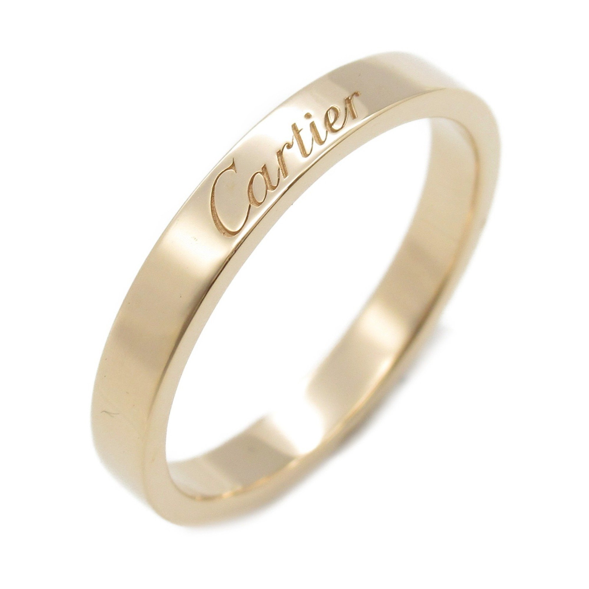 Cartier C de Ring K18PG (pink gold) Men's Women's Gold