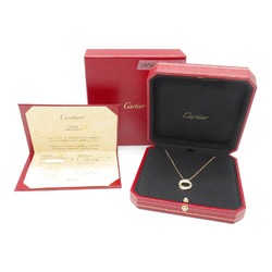 Cartier Trinity Diamond Necklace K18 (yellow gold) K18WG (white (pink Ladies Clear CRB7224586