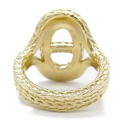 Hermes HERMES Chaine d'Ancre Dana Ring K18 (yellow gold) Women's Gold