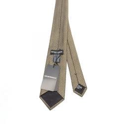 Emporio Armani Necktie Clothing Silk Men's Yellow Black