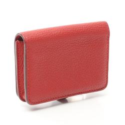 Hermes HERMES Dogon Business Card Holder/Card Case Togo Women's Bordeaux