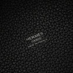 Hermes HERMES Picotin Lock PM Handbag Bag Taurillon Clemence Women's Black