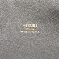 Hermes HERMES Bolide 1923 25 Handbag Bag Leather Evercolor Women's Grey