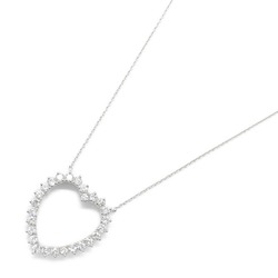 Van Cleef & Arpels Diamond Necklace PLAT Ladies Clear