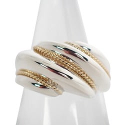 TIFFANY 925 750 Twist Combi Ring Size 11