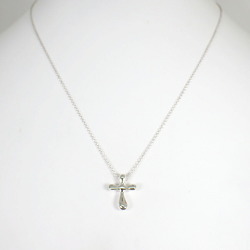 TIFFANY Tiffany 925 teardrop cross pendant necklace